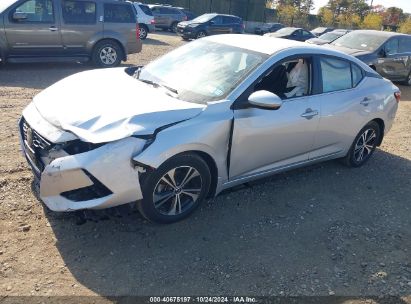 Lot #2995297456 2022 NISSAN SENTRA SV XTRONIC CVT