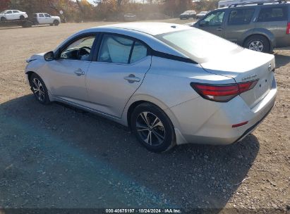 Lot #2995297456 2022 NISSAN SENTRA SV XTRONIC CVT