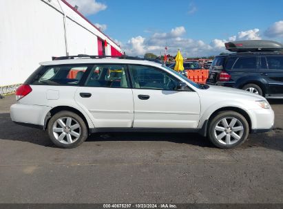 Lot #3035095387 2008 SUBARU OUTBACK 2.5I/2.5I L.L. BEAN EDITION