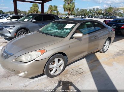 Lot #2995297450 2006 TOYOTA CAMRY SOLARA SLE V6