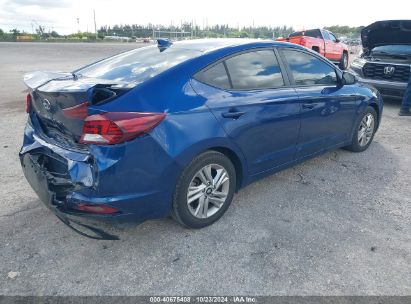 Lot #3035075314 2020 HYUNDAI ELANTRA SEL