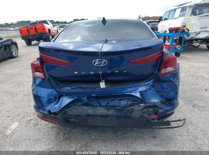 Lot #3035075314 2020 HYUNDAI ELANTRA SEL