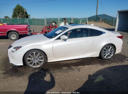 Lot #2992822792 2016 LEXUS RC 350