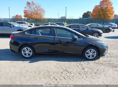 Lot #3007841074 2017 CHEVROLET CRUZE LT AUTO