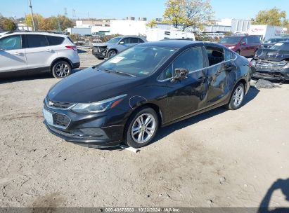 Lot #3007841074 2017 CHEVROLET CRUZE LT AUTO