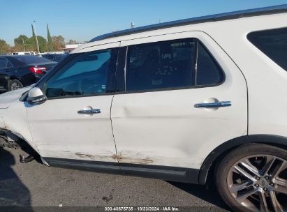 Lot #3035095385 2016 FORD EXPLORER LIMITED