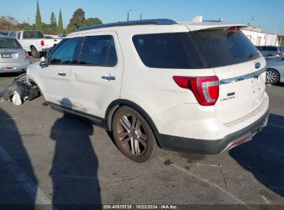 Lot #3035095385 2016 FORD EXPLORER LIMITED