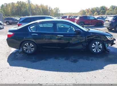 Lot #3042557241 2015 HONDA ACCORD LX