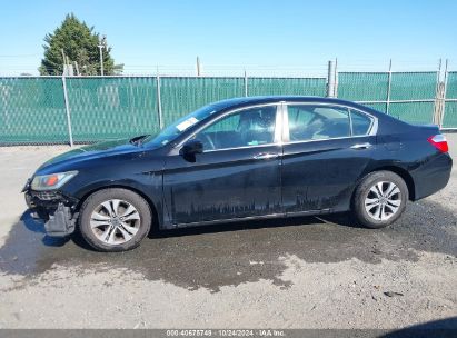 Lot #3042557241 2015 HONDA ACCORD LX