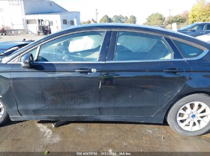 Lot #3035075312 2017 FORD FUSION S