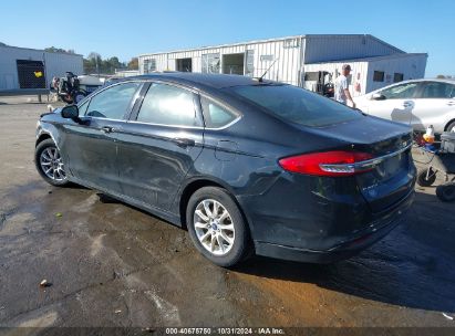 Lot #3035075312 2017 FORD FUSION S