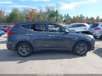 Lot #3051077612 2017 HYUNDAI SANTA FE SPORT 2.4L