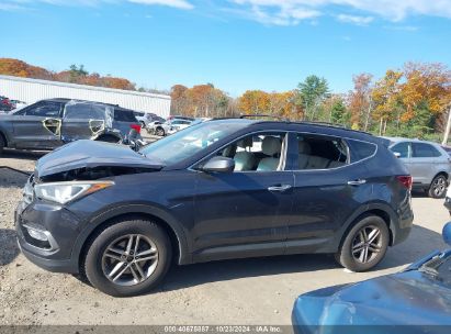 Lot #3051077612 2017 HYUNDAI SANTA FE SPORT 2.4L