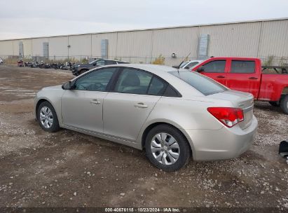 Lot #2995297419 2013 CHEVROLET CRUZE LS AUTO