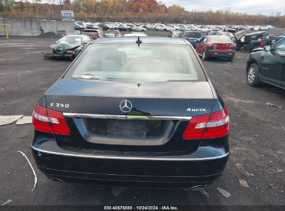 Lot #3042571005 2011 MERCEDES-BENZ E 350 4MATIC