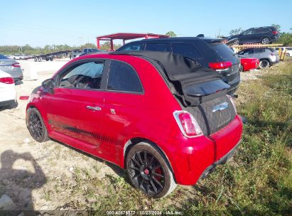 Lot #2995297394 2013 FIAT 500C ABARTH