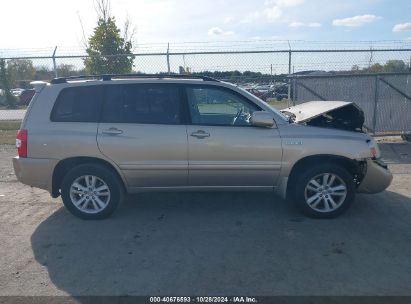 Lot #2995297389 2006 TOYOTA HIGHLANDER HYBRID V6