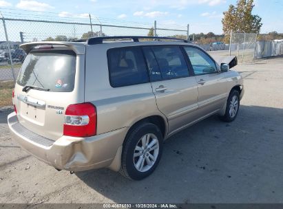 Lot #2995297389 2006 TOYOTA HIGHLANDER HYBRID V6