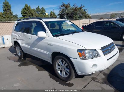 Lot #2992832779 2007 TOYOTA HIGHLANDER HYBRID LIMITED V6