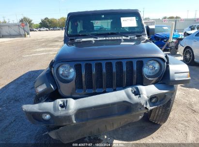 Lot #3037530277 2020 JEEP WRANGLER UNLIMITED SPORT 4X4