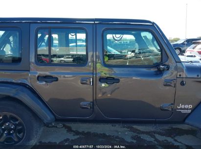 Lot #3037530277 2020 JEEP WRANGLER UNLIMITED SPORT 4X4