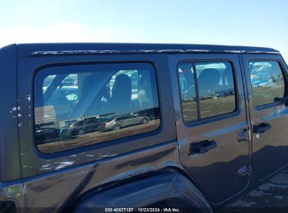 Lot #3037530277 2020 JEEP WRANGLER UNLIMITED SPORT 4X4