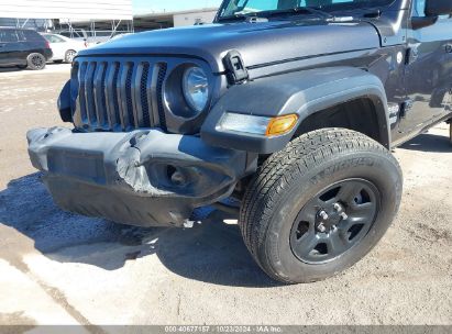 Lot #3037530277 2020 JEEP WRANGLER UNLIMITED SPORT 4X4