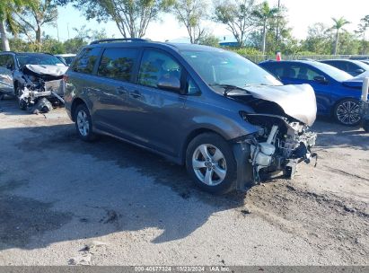 Lot #2992822747 2020 TOYOTA SIENNA LE