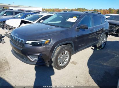 Lot #2995297331 2021 JEEP CHEROKEE LATITUDE LUX 4X4