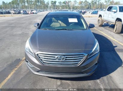 Lot #3021950140 2016 HYUNDAI SONATA SE