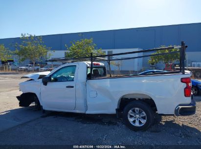 Lot #2992832772 2021 CHEVROLET SILVERADO 1500 2WD  LONG BED WT