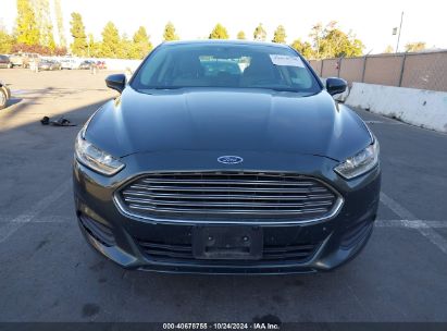 Lot #3037533038 2016 FORD FUSION HYBRID S