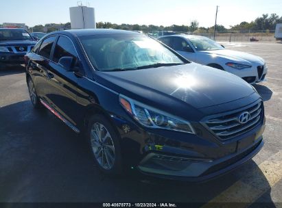 Lot #3035085766 2016 HYUNDAI SONATA SPORT