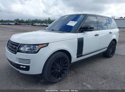 Lot #2992822710 2013 LAND ROVER RANGE ROVER HSE