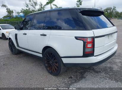 Lot #2992822710 2013 LAND ROVER RANGE ROVER HSE