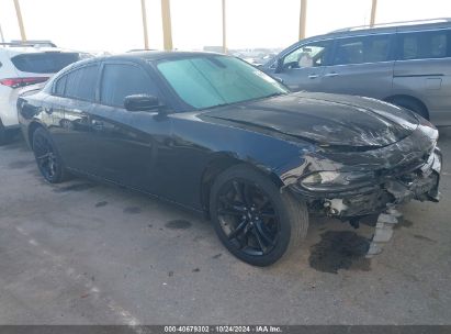 Lot #3035095375 2018 DODGE CHARGER SXT RWD