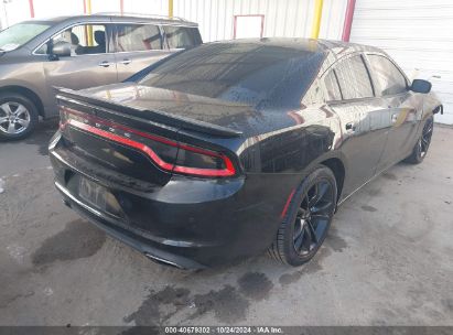 Lot #3035095375 2018 DODGE CHARGER SXT RWD