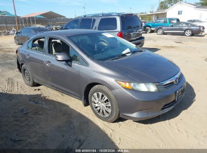 Lot #2995297281 2012 HONDA CIVIC SDN LX