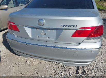 Lot #2995297273 2006 BMW 750I