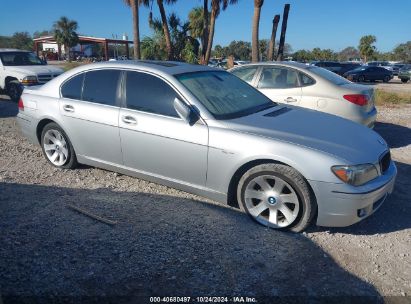 Lot #2995297273 2006 BMW 750I