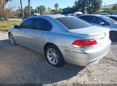 Lot #2995297273 2006 BMW 750I