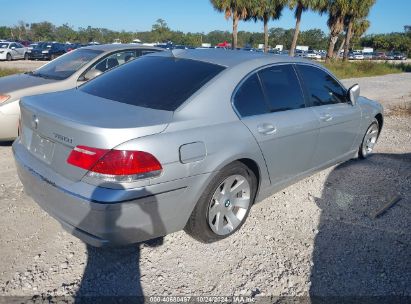 Lot #2995297273 2006 BMW 750I