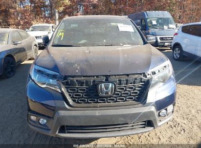 Lot #3056070542 2021 HONDA PASSPORT AWD EX-L