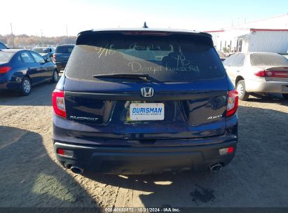 Lot #3056070542 2021 HONDA PASSPORT AWD EX-L