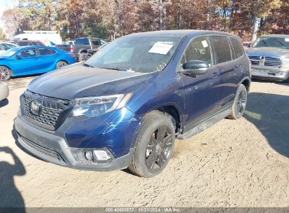 Lot #3056070542 2021 HONDA PASSPORT AWD EX-L