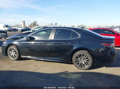 Lot #3035095372 2021 TOYOTA CAMRY SE