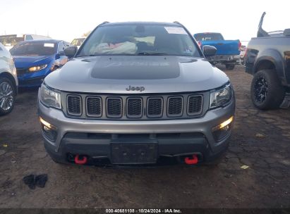 Lot #3035075193 2019 JEEP COMPASS TRAILHAWK 4X4