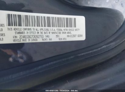 Lot #3059979127 2012 DODGE GRAND CARAVAN SE/AVP