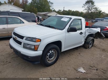 Lot #2997773760 2011 CHEVROLET COLORADO WORK TRUCK