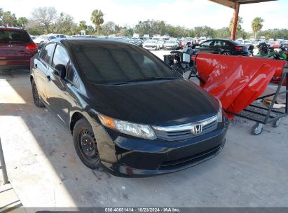 Lot #2984232418 2012 HONDA CIVIC SDN LX